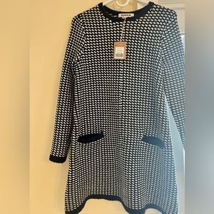 Boden Houndstooth Sweater US size 4